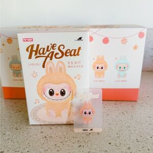 Pop Mart Labubu Have A Seat Baba NEW SEALED